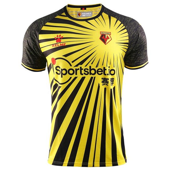 Tailandia Camiseta Watford 1ª 2020/21 Amarillo